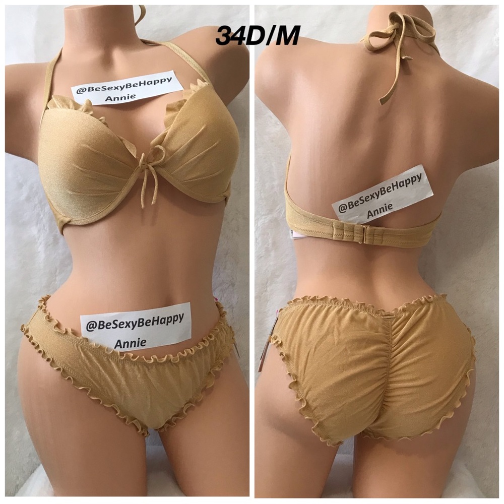 34d,Medium Victoria’s Secret bikini set